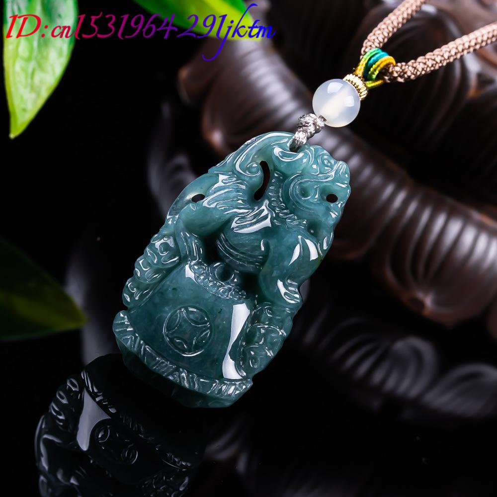 Burmese Jadeite Pixiu Pendant  - Women Fashion Necklace のレビューと価格