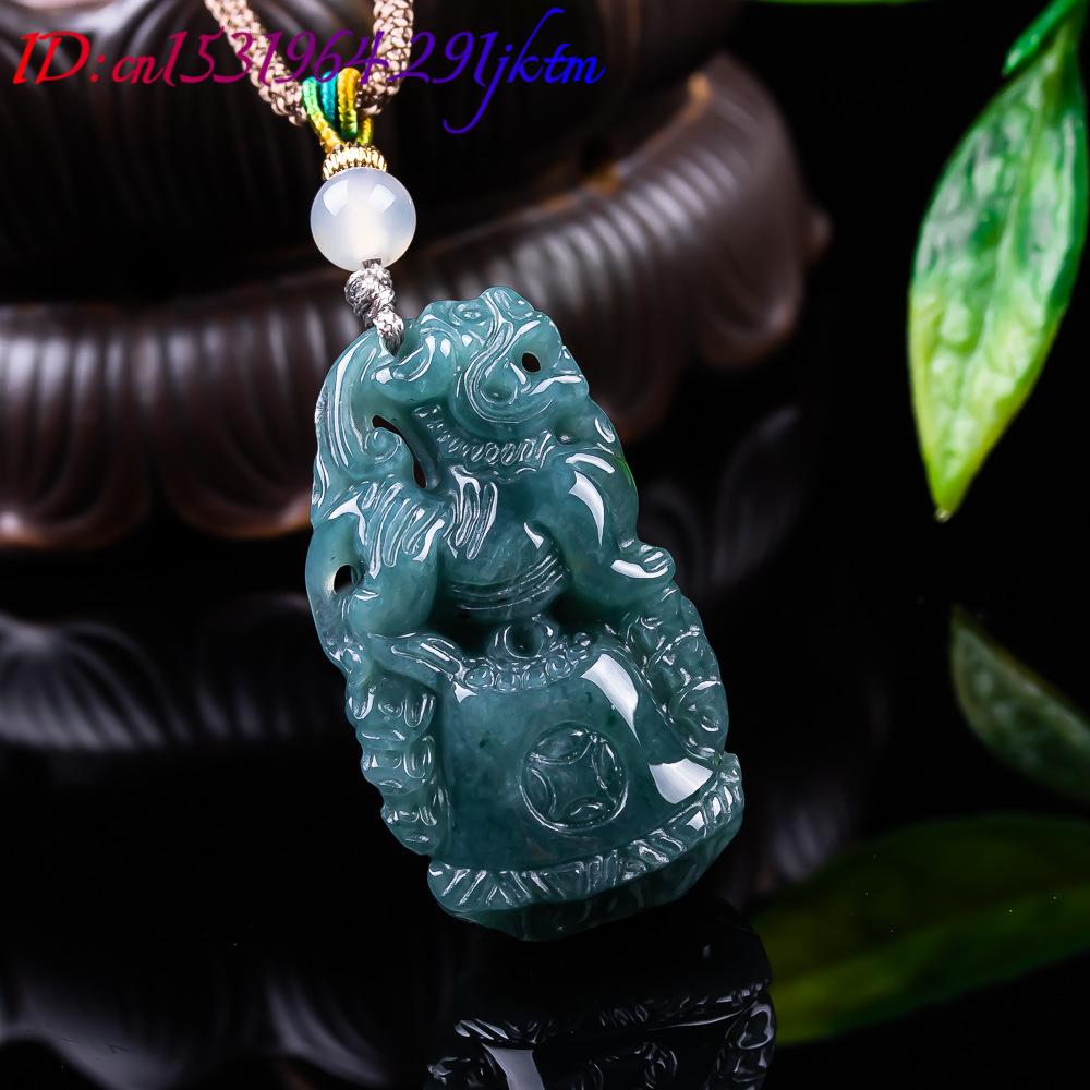 Burmese Jadeite Pixiu Pendant  - Women Fashion Necklace のレビューと価格