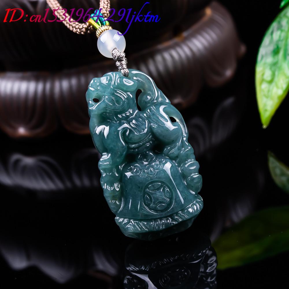 Burmese Jadeite Pixiu Pendant  - Women Fashion Necklace のレビューと価格