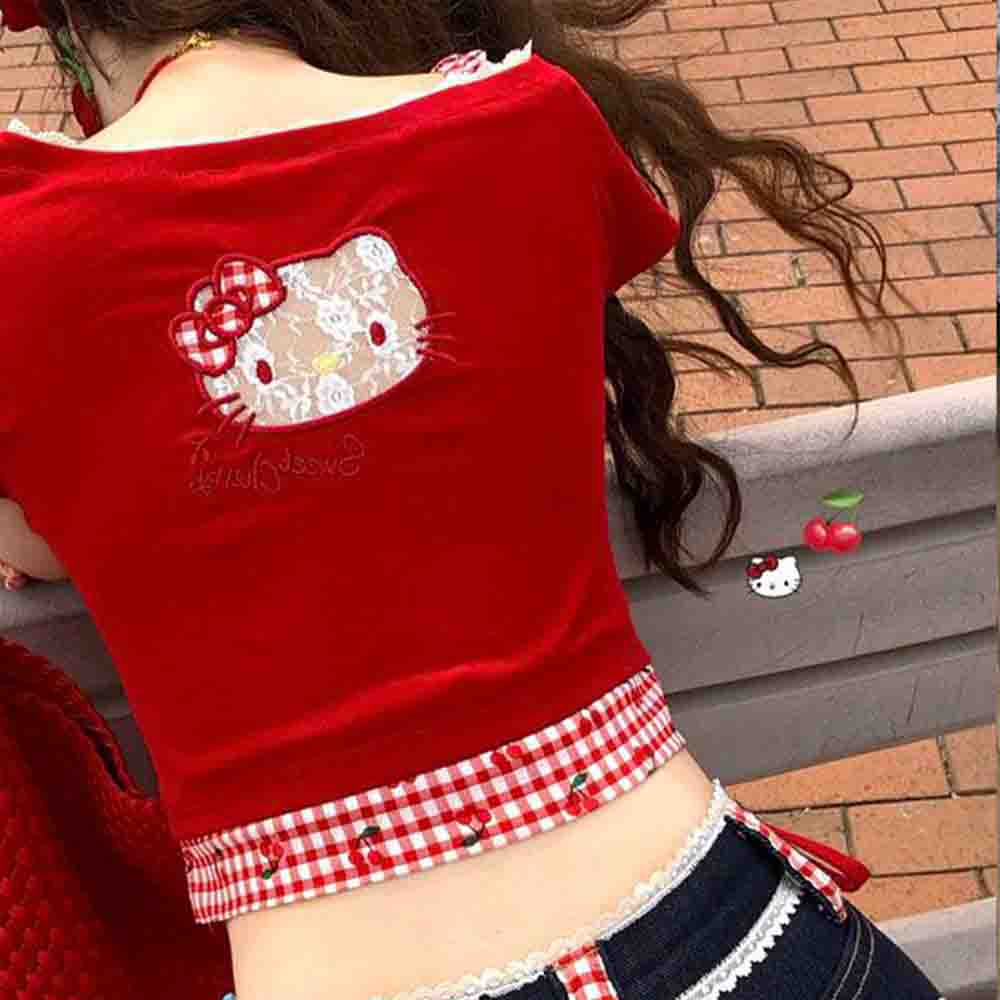 Hello Kitties Summer Women's S - Women Fashion Necklace のレビューと価格