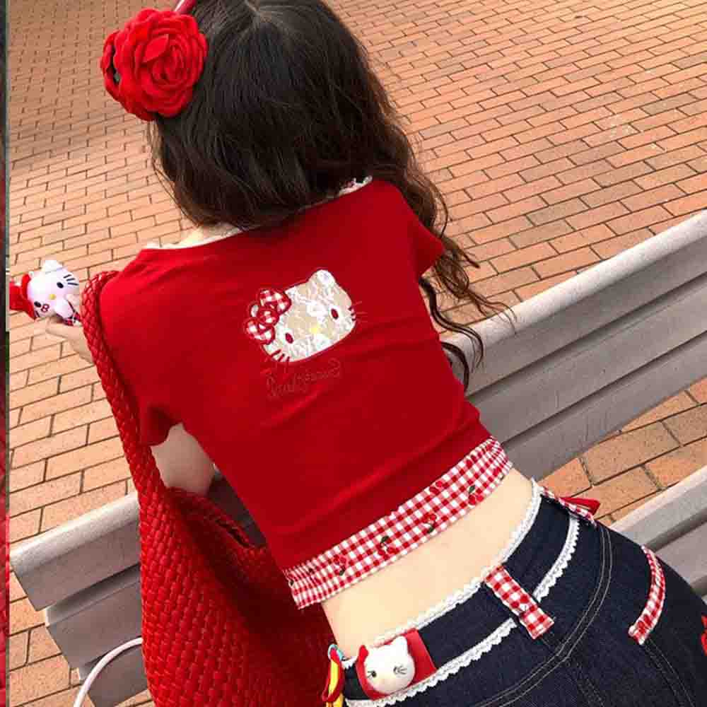 Hello Kitties Summer Women's S - Women Fashion Necklace のレビューと価格
