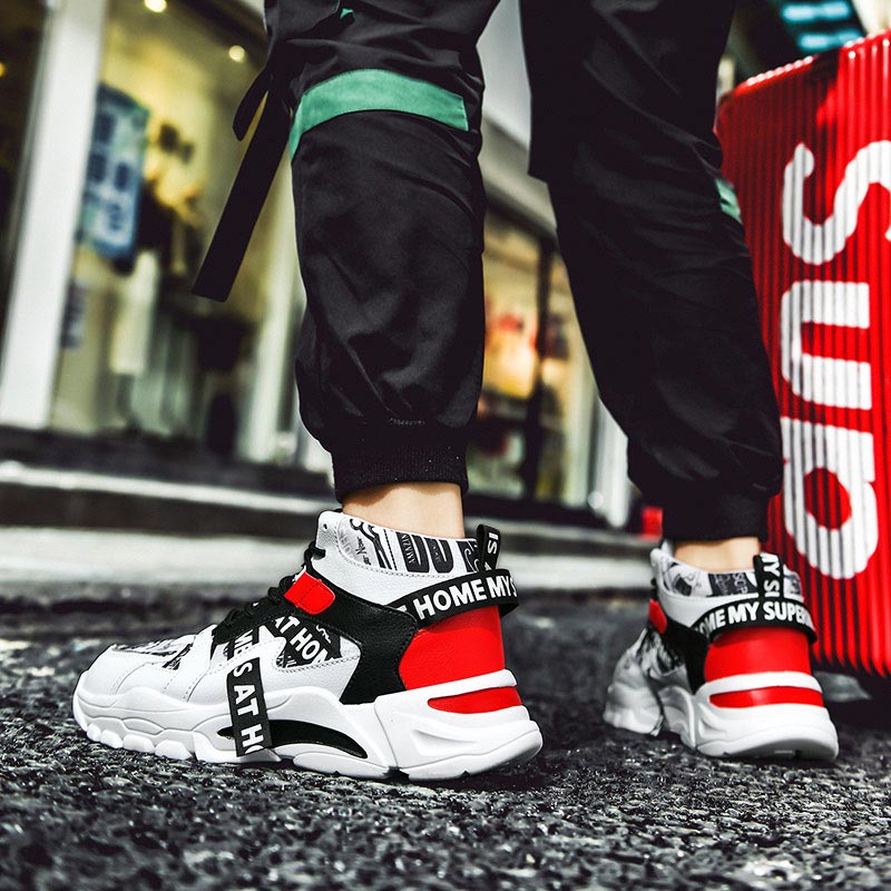 Large Size High Top Chunky Man - Women Fashion Online Shopping のレビューと価格