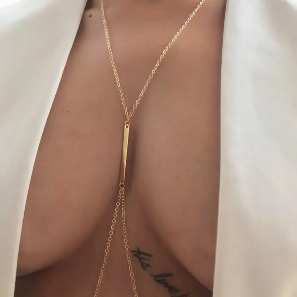 Sexy Metal Chest Chain Harness - Women'S Fashion Harness のレビューと価格