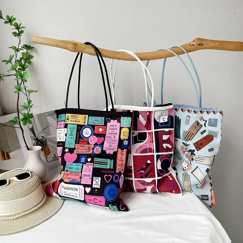 2026 Korean Ins Wind Tote Bag  - Canvas Tote Bag のレビューと価格