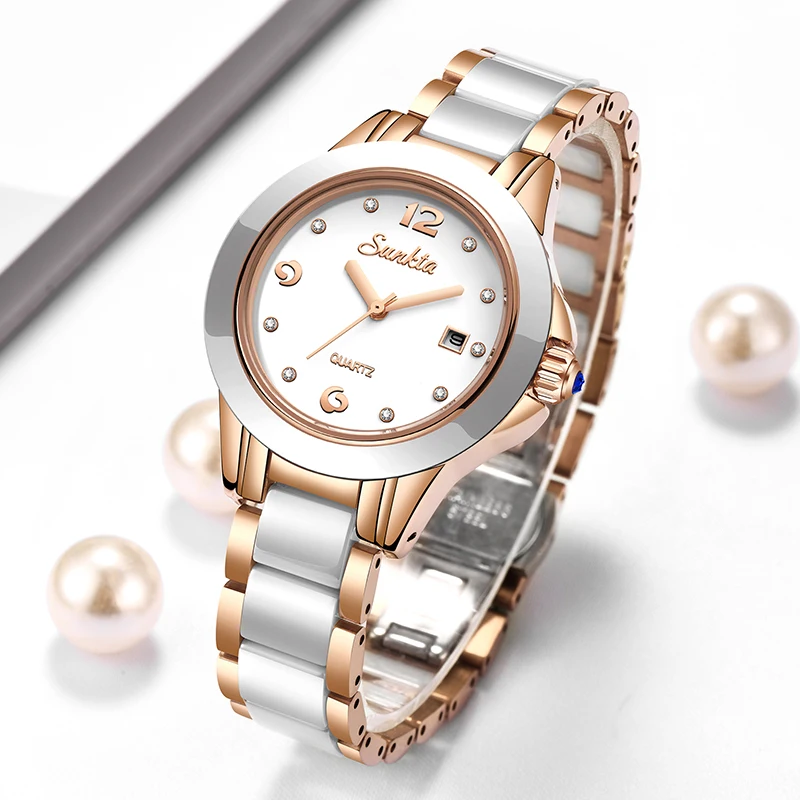 Sunkta Fashion Casual Quartz W - Women'S Fashion Quartz Watch のレビューと価格