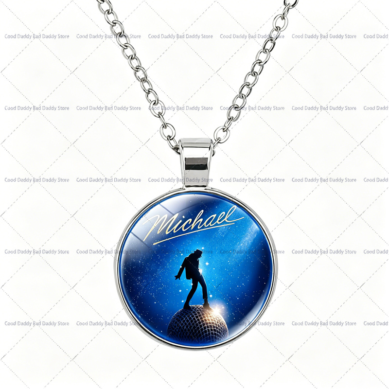 The King of Pop MJ Michael Jac - Women Fashion Necklace のレビューと価格