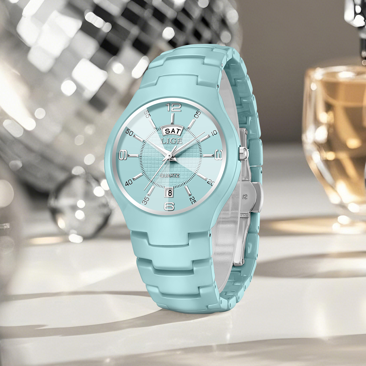 LIGE Luxury Elegant Quartz Wom - Women'S Fashion Quartz Watch のレビューと価格