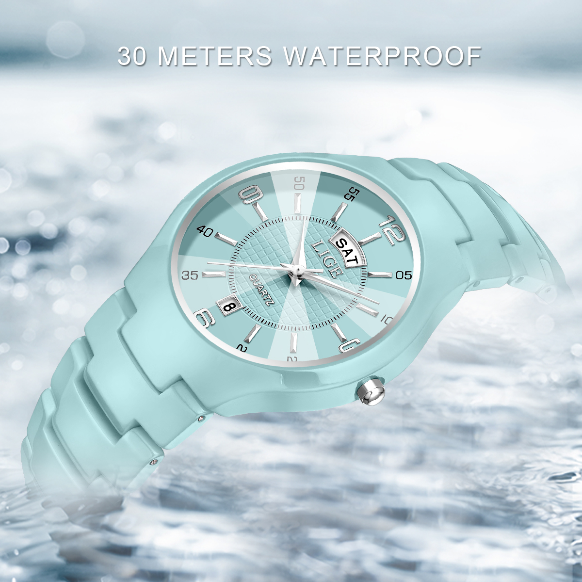 LIGE Luxury Elegant Quartz Wom - Women'S Fashion Quartz Watch のレビューと価格