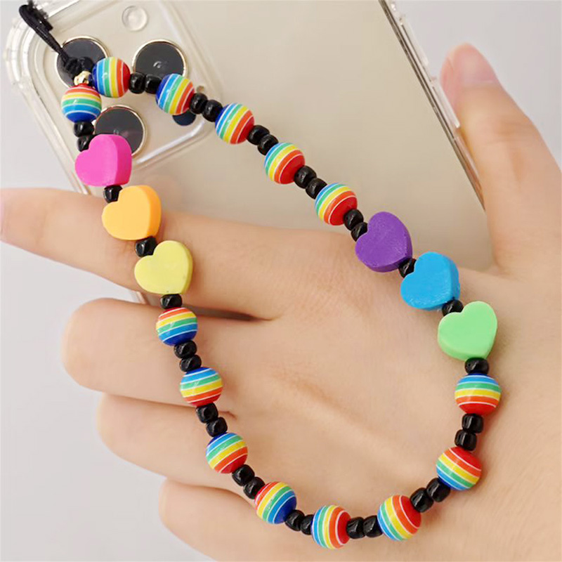 Simple Clay Fruit Charm Phone  - Fashion Women Picture のレビューと価格