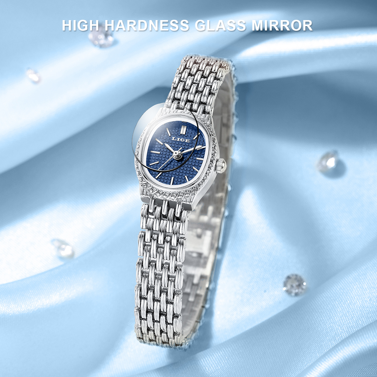 LIGE Fashion Luxury Quartz Wom - Women'S Fashion Quartz Watch のレビューと価格