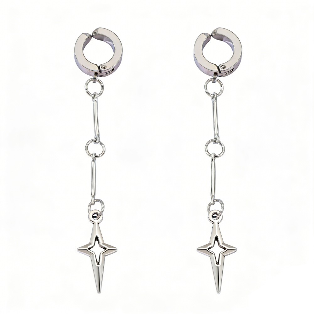 Gothic Jewelry Cross Star Drop - Women'S Fashion Earrings のレビューと価格