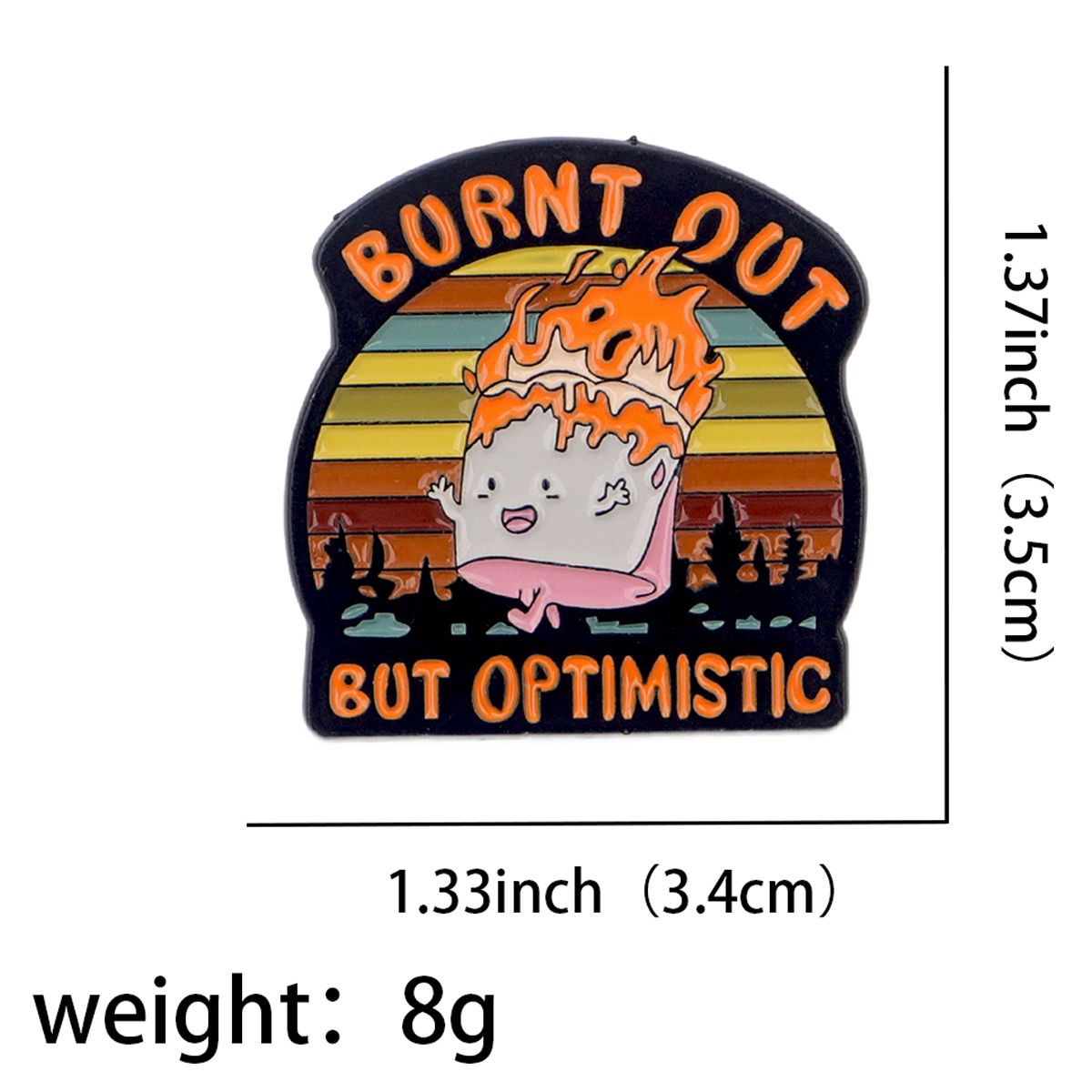 Fire Badges Enamel Pin Brooche - Fashion Women Picture のレビューと価格