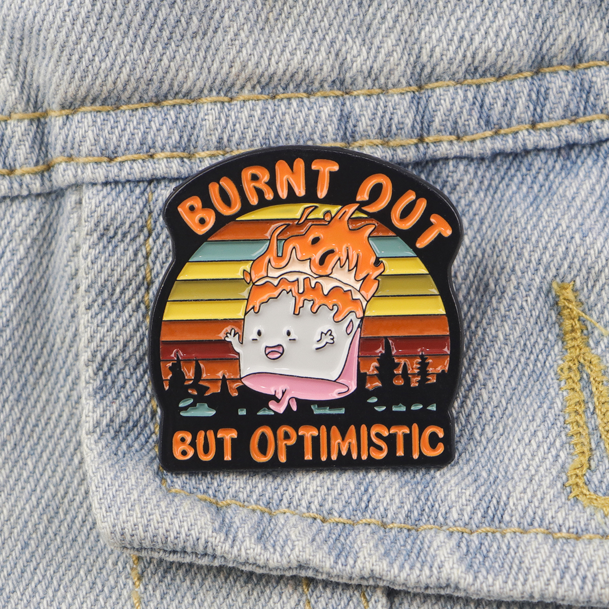 Fire Badges Enamel Pin Brooche - Fashion Women Picture のレビューと価格