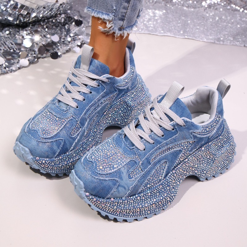 Fashion Rhinestone Women's Chu - Women'S Fashion Gym Shoes のレビューと価格