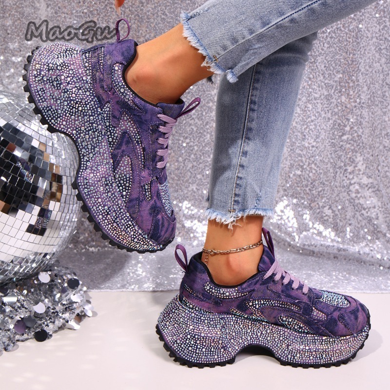 Fashion Rhinestone Women's Chu - Women'S Fashion Gym Shoes のレビューと価格