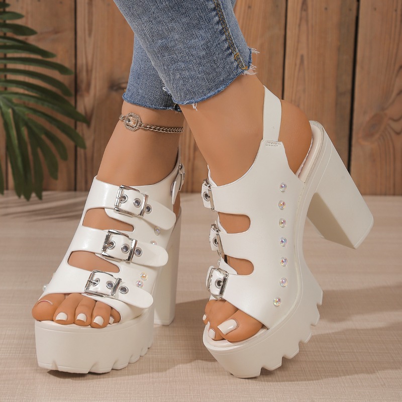 Super High Heel Sandals Summer - Women'S Fashion Belts のレビューと価格