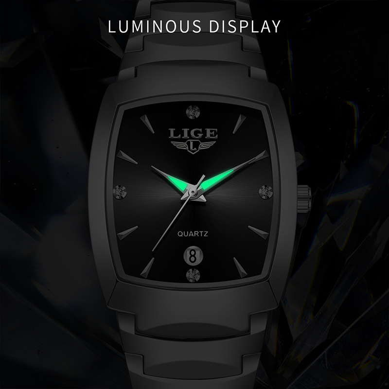 LIGE Watch women Business Luxu - Women'S Fashion Quartz Watch のレビューと価格