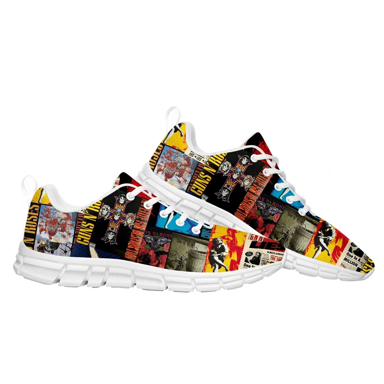 Guns N Roses Heavy Metal Rock  - Women'S Fashion Gym Shoes のレビューと価格