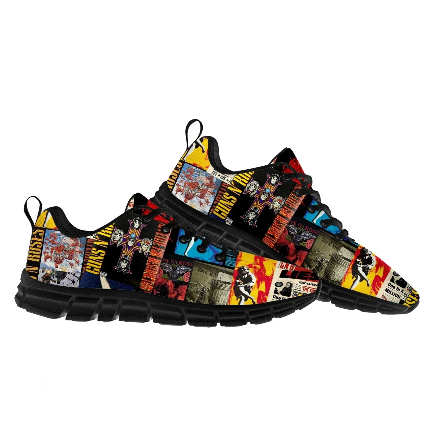 Guns N Roses Heavy Metal Rock  - Women'S Fashion Gym Shoes のレビューと価格