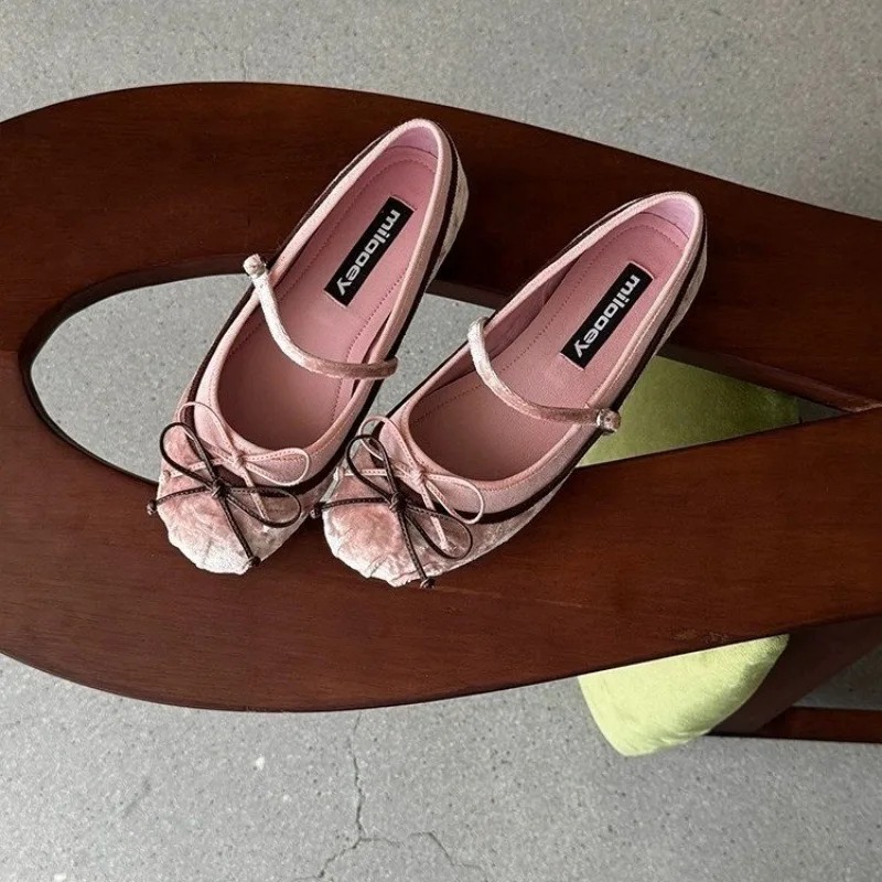2026French Flat Bottomed Rotun - Women'S Fashion Footwear のレビューと価格