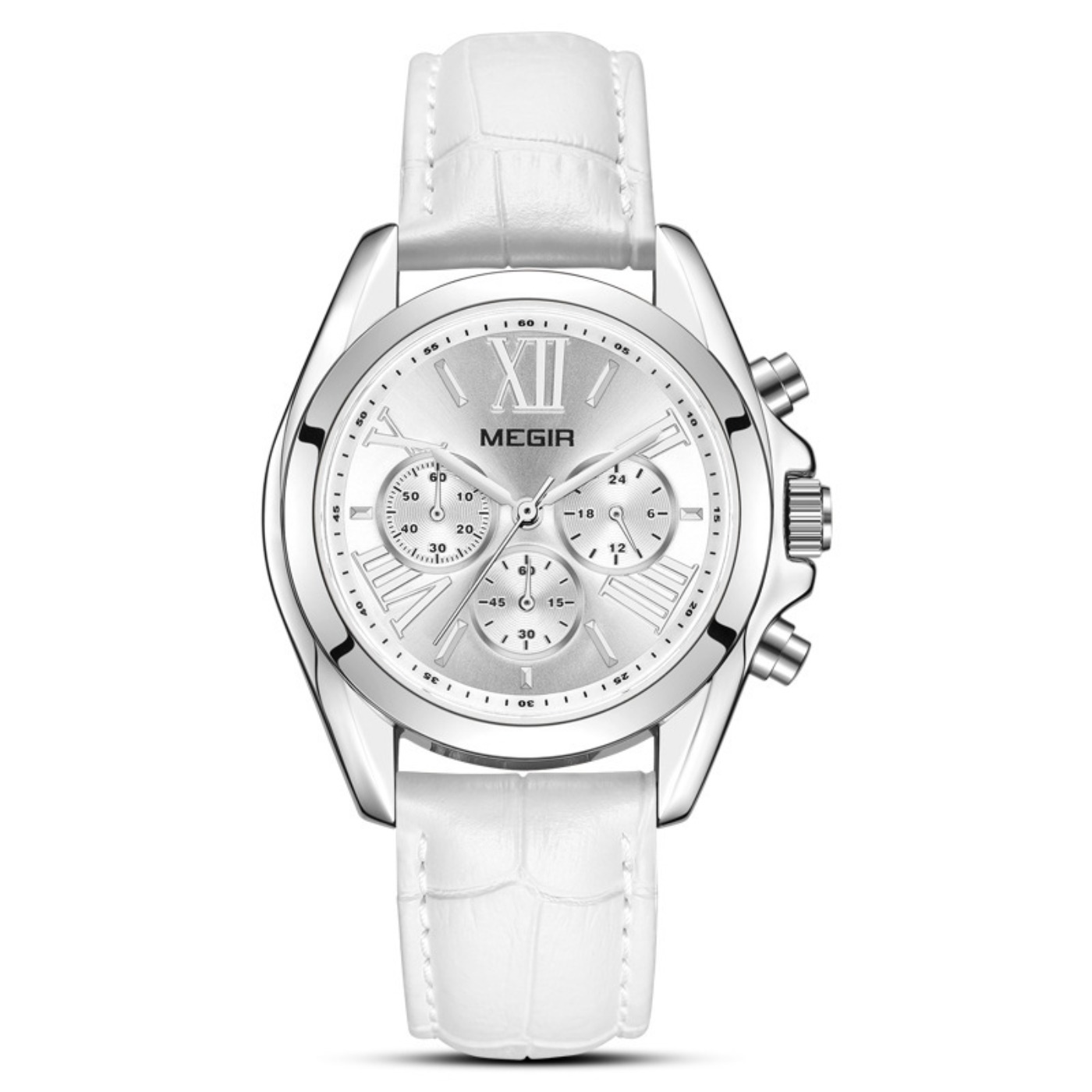 MEGIR New Luxury Leather Watch - Women'S Fashion Quartz Watch のレビューと価格