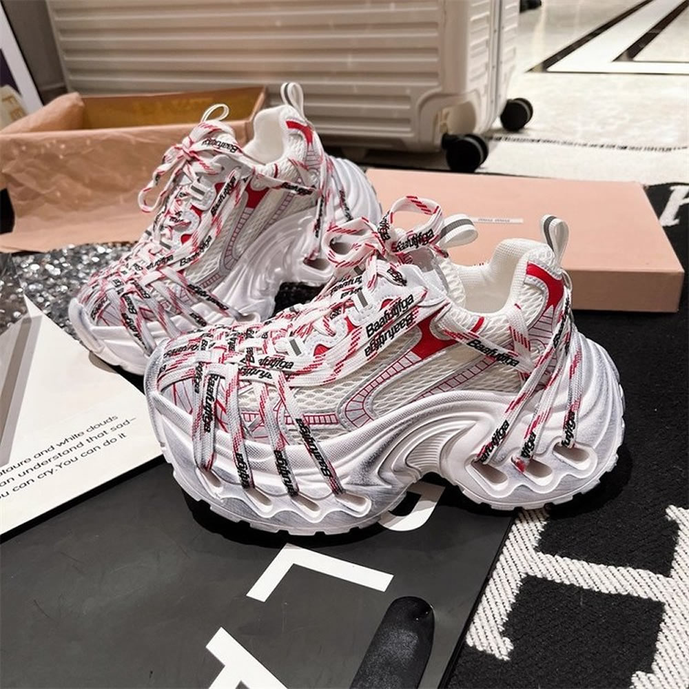 Women Chunky Sneakers Thick So - Women'S Fashion Gym Shoes のレビューと価格