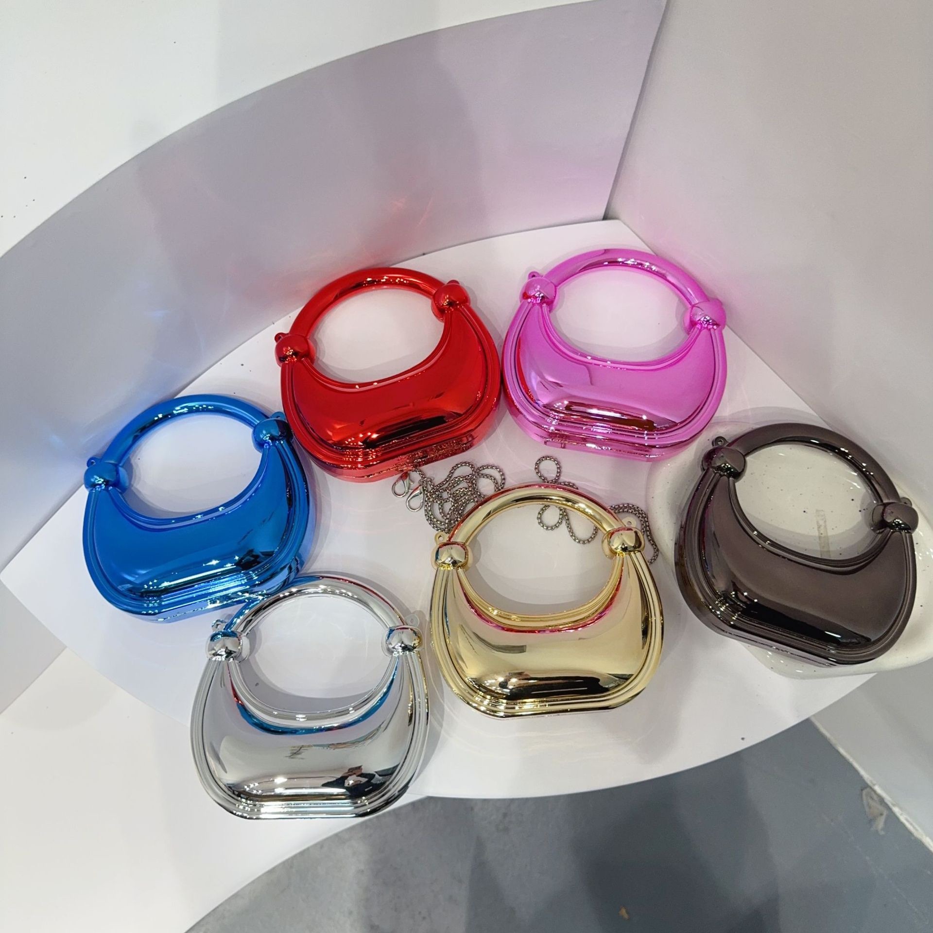 Mini Golden Evening Bag Purses - Women Fashion Drawing のレビューと価格