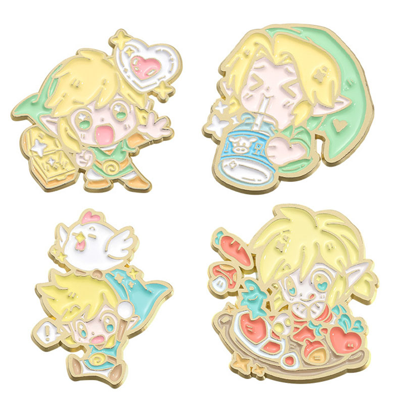 Adventure Game Badges Enamel P - Fashion Women Picture のレビューと価格