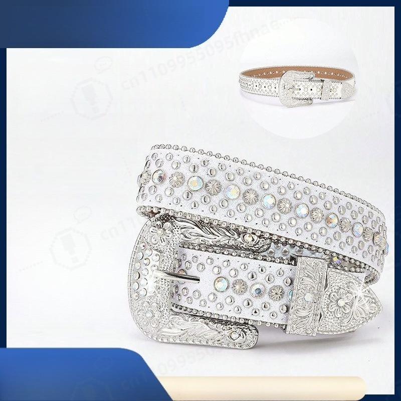 Y2K Style Rhinestone Belt For  - Women'S Fashion Belts のレビューと価格
