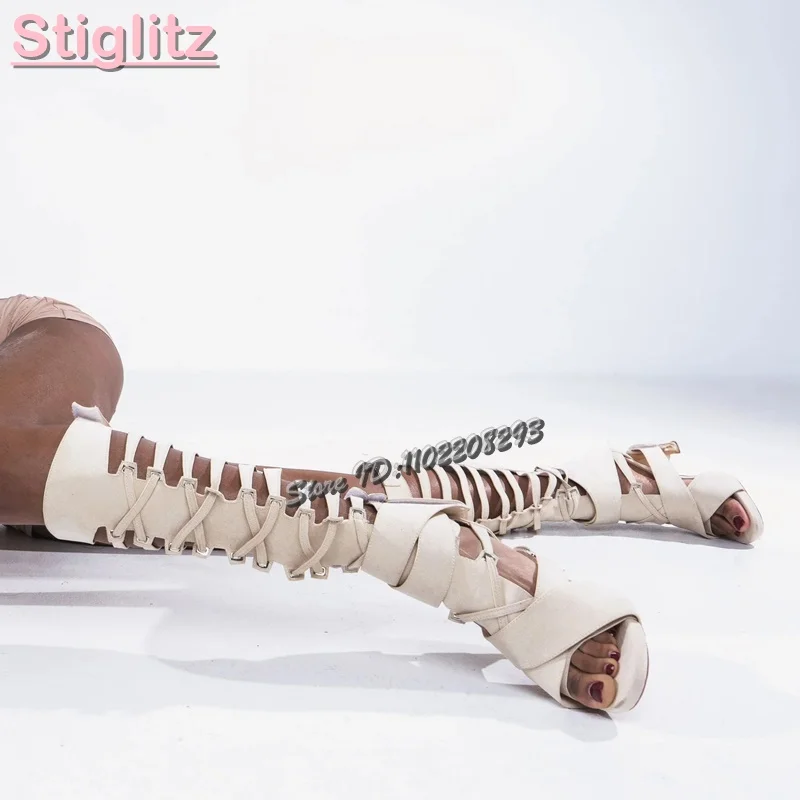 Retro Cross-tied Roman Sandals - Women'S Fashion Belts のレビューと価格