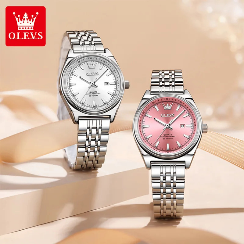 OLEVS New 3703 Watches Woman E - Women'S Fashion Quartz Watch のレビューと価格