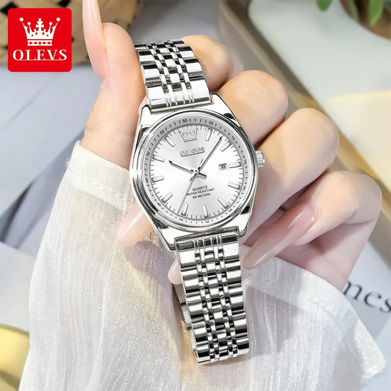 OLEVS New 3703 Watches Woman E - Women'S Fashion Quartz Watch のレビューと価格