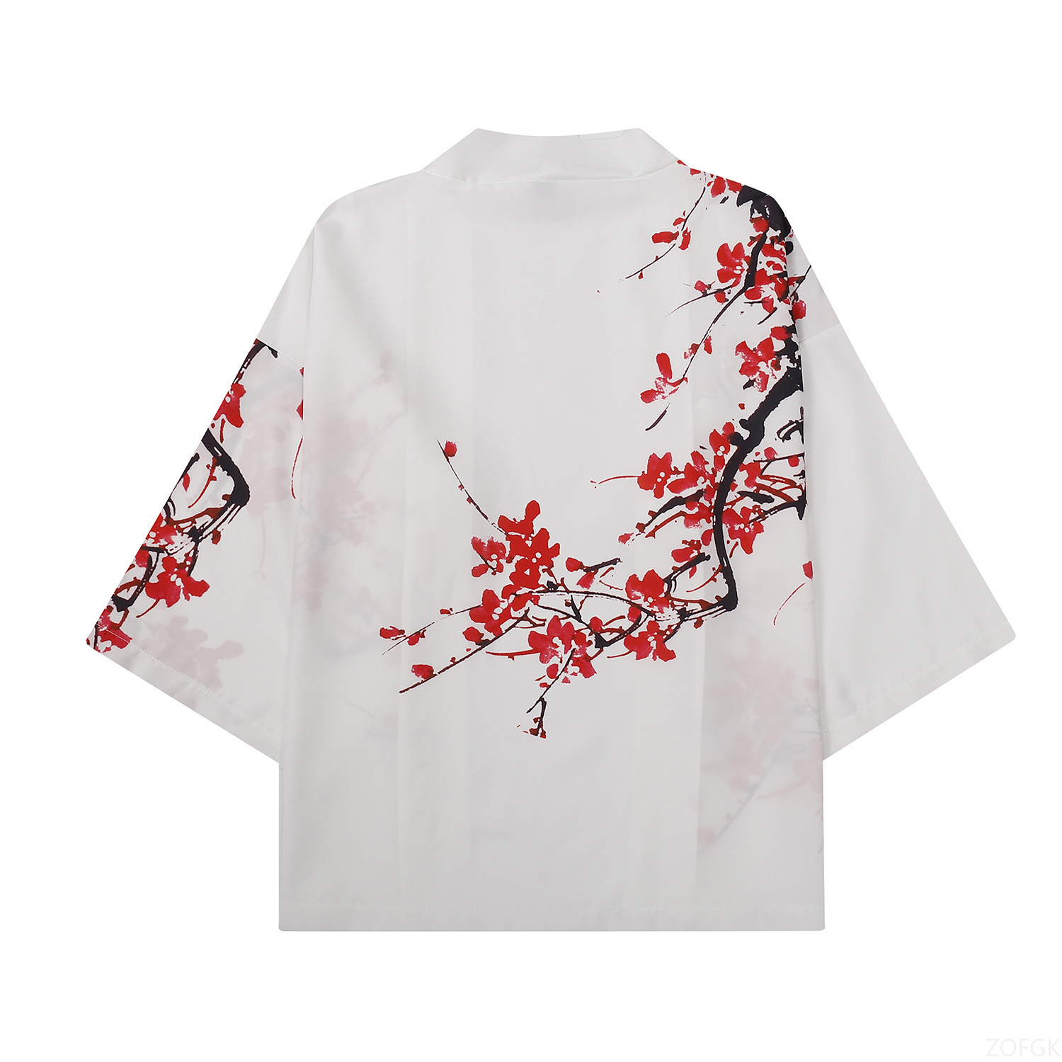 Summer Women Flower Print Kimo - Women'S Fashion Kimono のレビューと価格