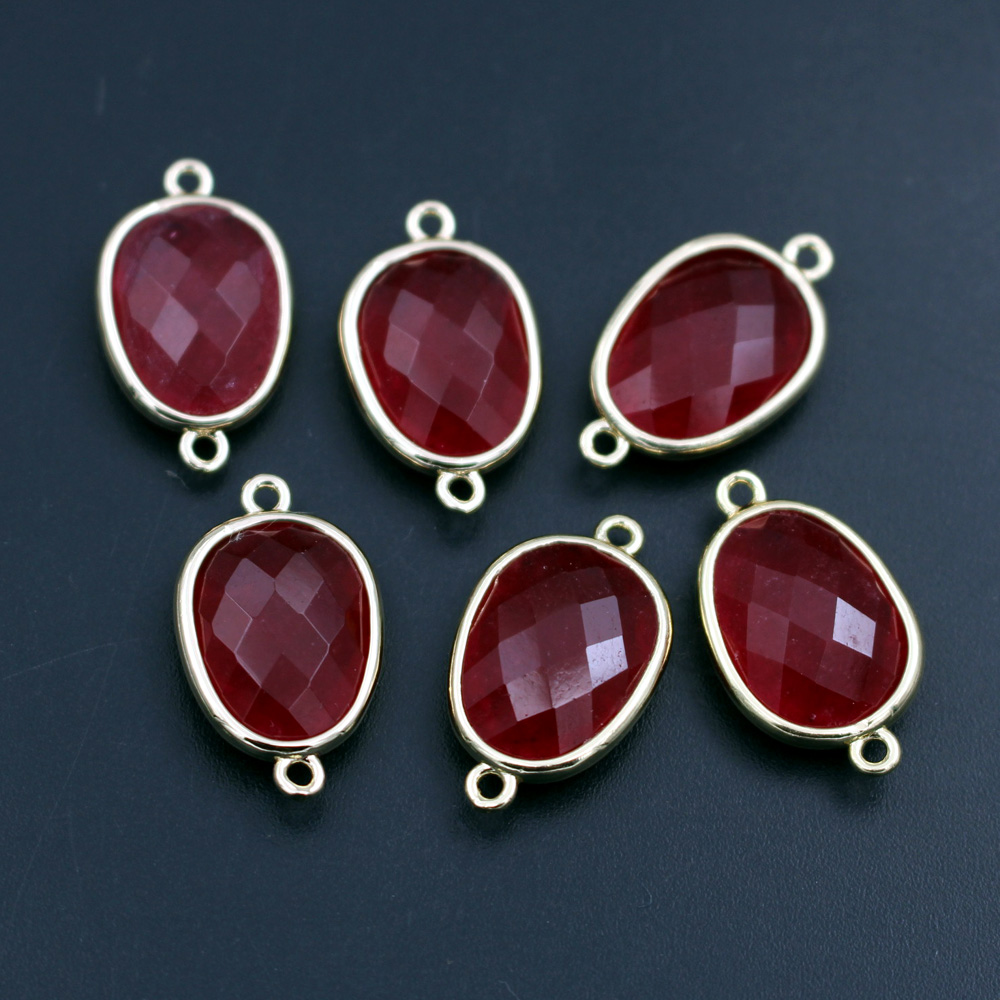 10pcs Fashion Faceted Natural  - Women'S Fashion Earrings のレビューと価格