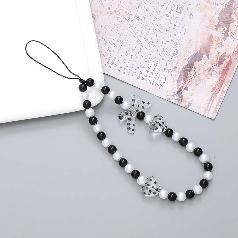 Fashion Love Bow Beaded Phone  - Fashion Women Picture のレビューと価格