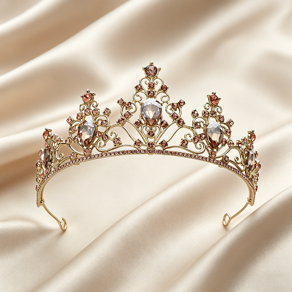 Vintage Baroque Sparkling Rhin - Women Queen Fashion のレビューと価格