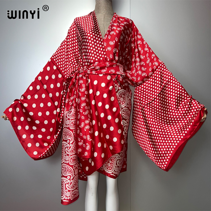 WINYI summer kimono fashion pr - Women'S Fashion Kimono のレビューと価格