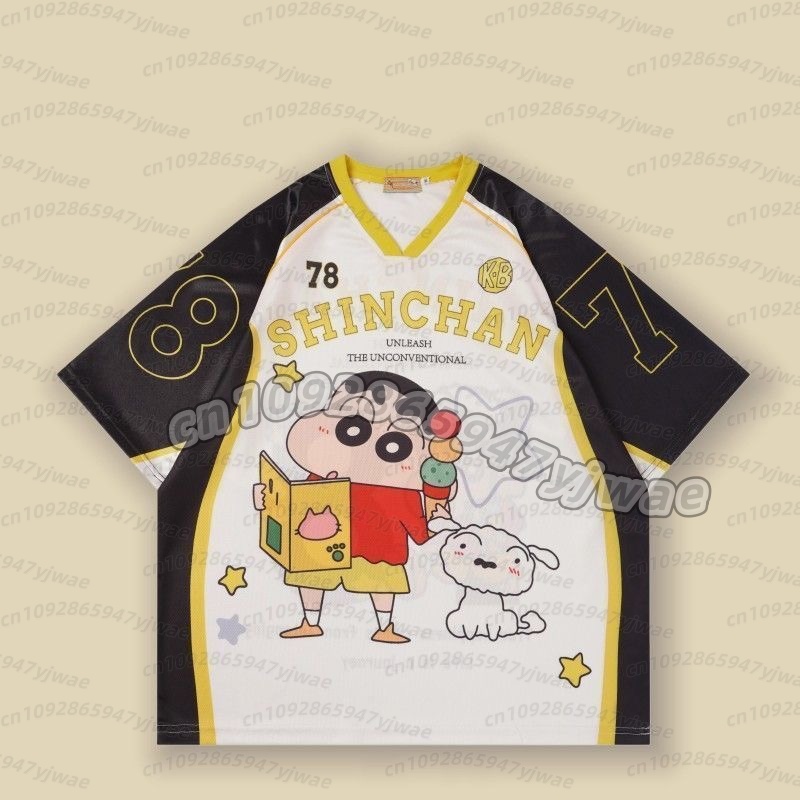 26 Men Crayon Shin-Chan Retro  - Women And Men Fashion のレビューと価格